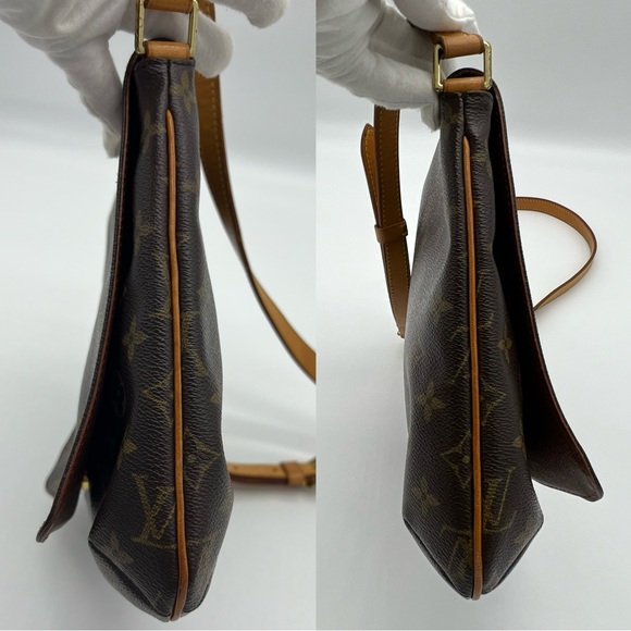 Authentic Louis Vuitton vintage monogram musette Salsa PM sling bag - Picture 5 of 16